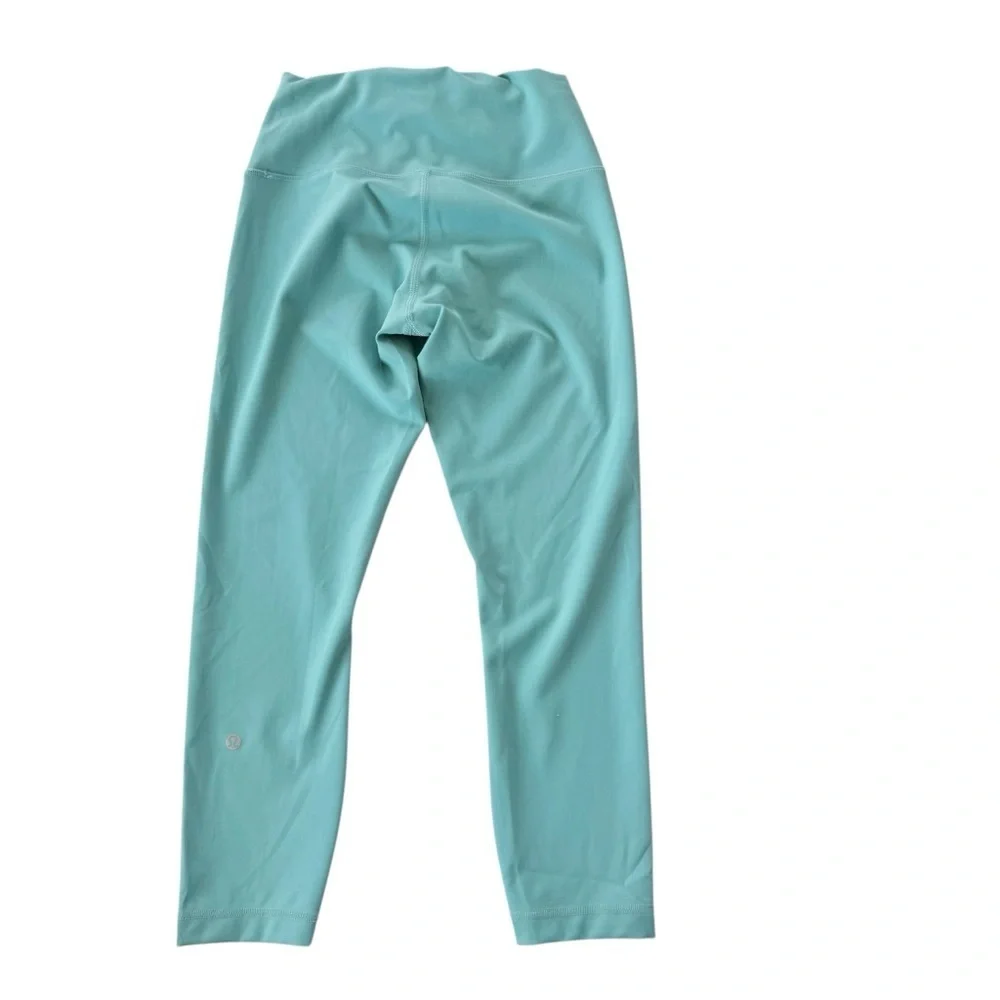 Lululemon Wunder Train High-Rise Crop 23” Tidal Teal Size 8